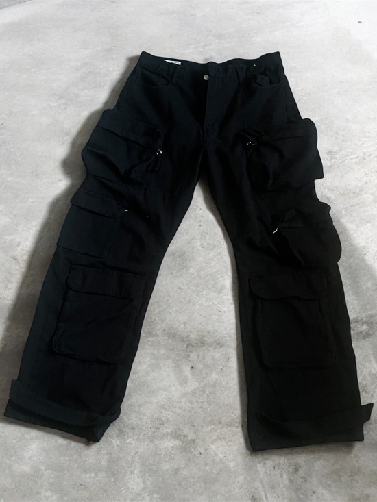 Zara Other - Zara Black Multi-Pocket Cargo Pants